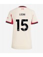Liverpool Giovanni Leoni #15 Replika Borta Kläder Dam 2025-26 Kortärmad